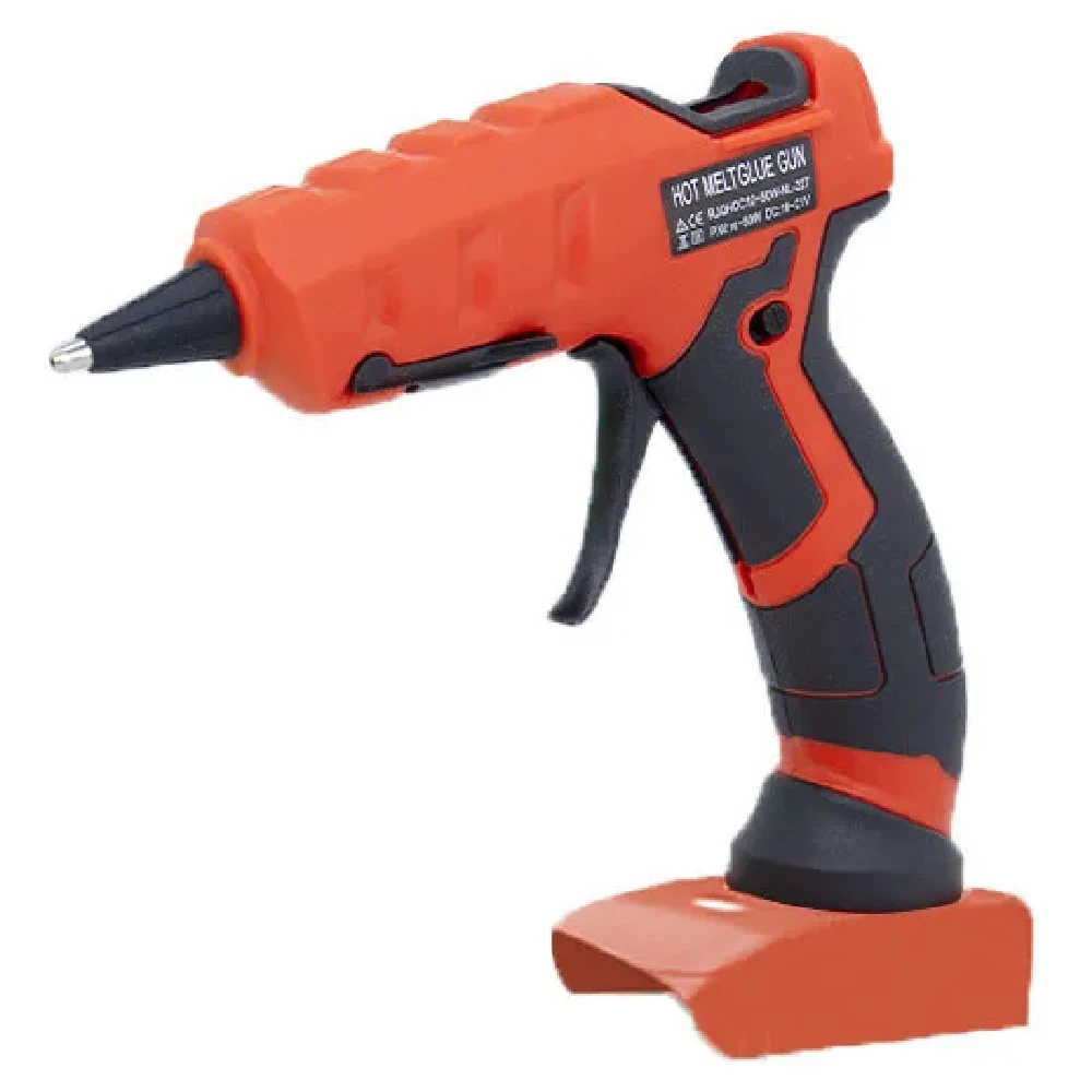 Pistolet à colle chaude sans fil 50W, pour Makita, DeWalt, Milwaukee, batterie Lithium-Ion 18V, 30 pièces, bâtons de 7mm, préchauffage rapide 30s
