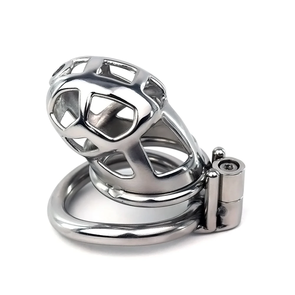 FRKO Male Chastity Cage Device Sex Toys For Men Hex Lock Penis Ring Anti Escape BDSM Adult Games Slave Gay Erotic Products 18+ 3
