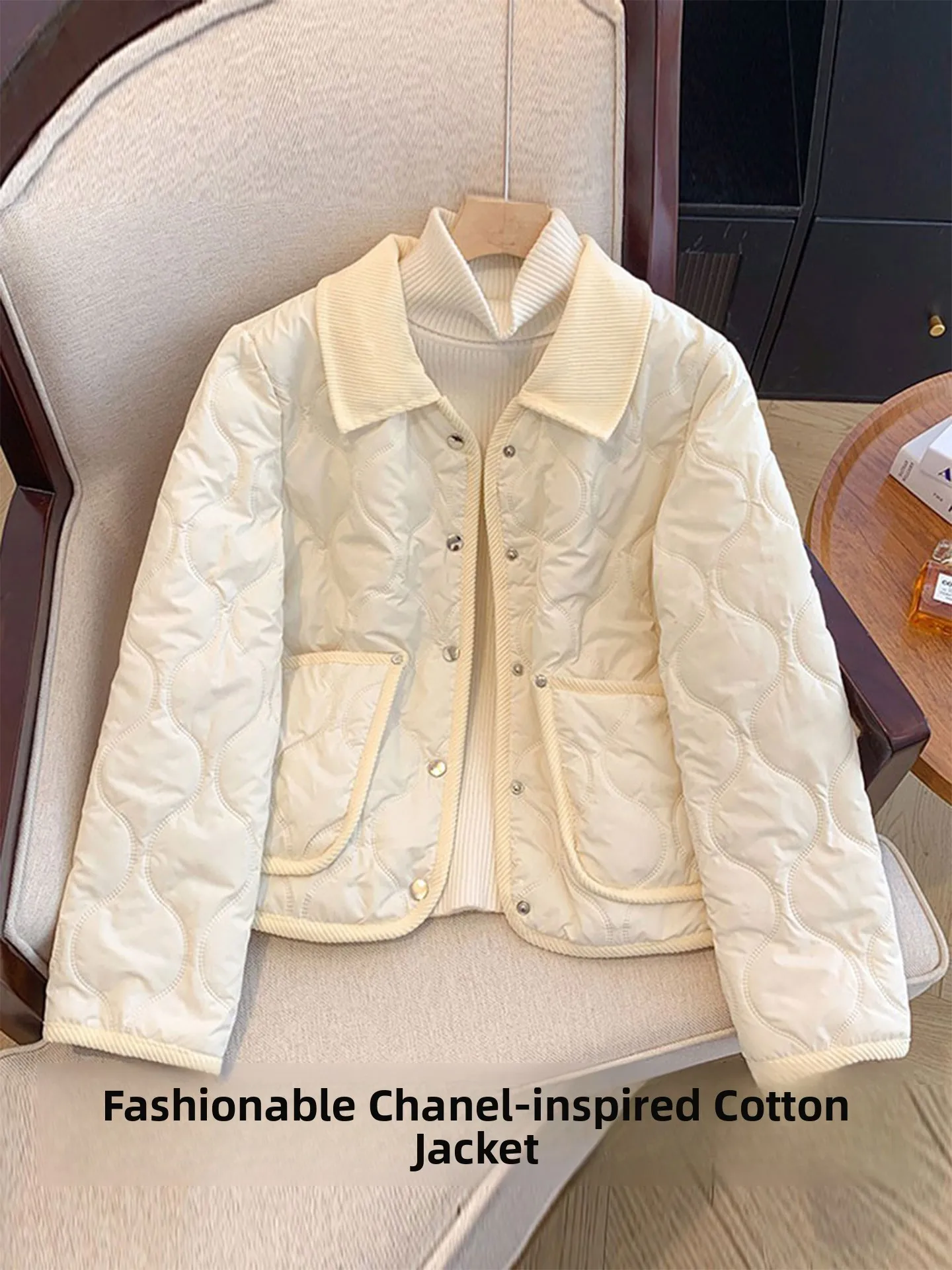 Lightweight ort Cotton Women's Autumn Winter New Sle Warm Casual College Wind Coat Sle