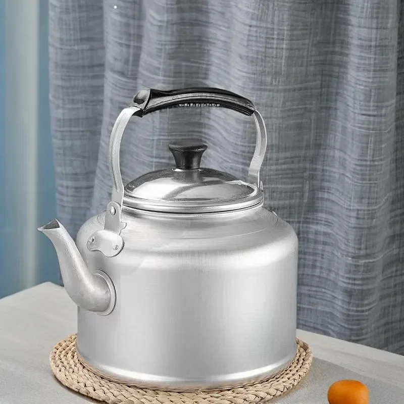 Extra Thick Aluminum Pot Aluminum Kettle Large Capacity 10 Liters Home Restaurant Teapot Gas Gas Stove Electric Universal Kettle