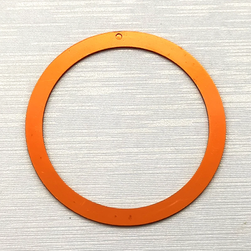 Customized 39mm*32mm Flat Aluminium Bezel Insert Ring for SKX007 SKX009 SKX011 SRPD Watch Case NH35 NH36 Movement Watch Parts