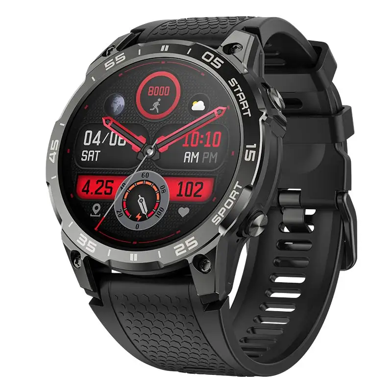 Nowy zegarek damski z amolowanym inteligentnym zegarkiem dla mężczyzn moda sportowa IP68 wodoodporny zawsze na wyświetlaczu BT Call Smart Watch For