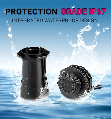 

DYP-A01 2026 New Version | Ultrasonic Level Sensor, IP67 Integrated Probe, 750cm Range, RS485 Signal Output