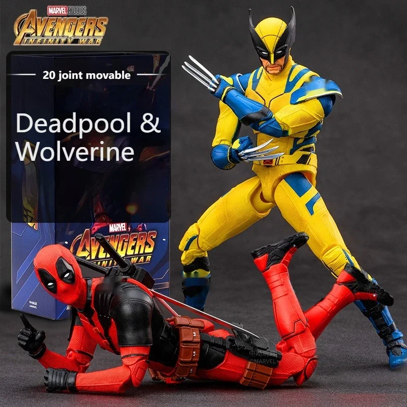 

Genuine Deadpool Hands Marvel Movie Deadpool And Wolverine 3 Action Model Children'S Toy Action Figure 2 Birthday Gift 024 New