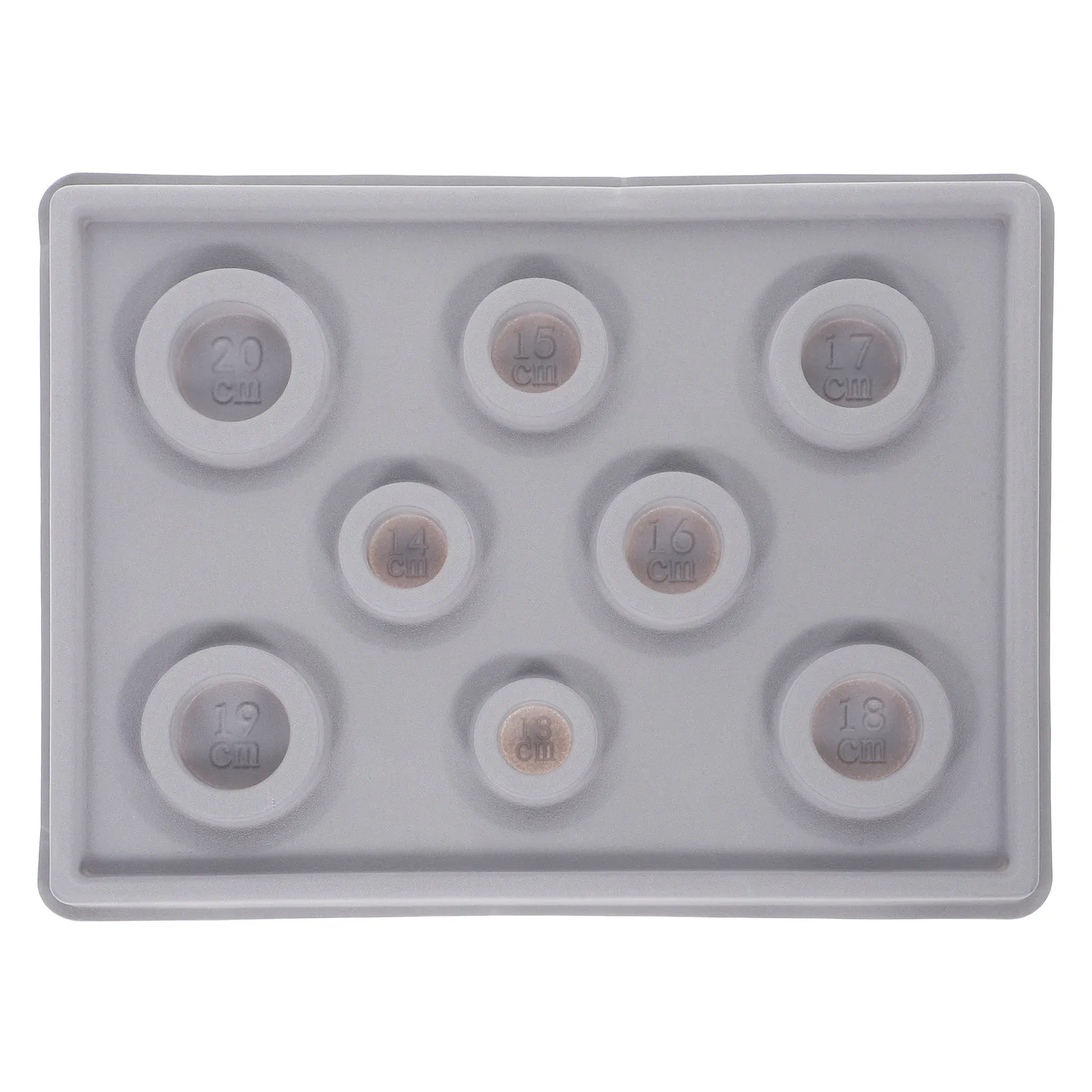 

Bracelet Design Board Beading Trays Mats Jewelry Sizing Tools Precise Bead Sizer Board for Necklace Making Portable Crafting