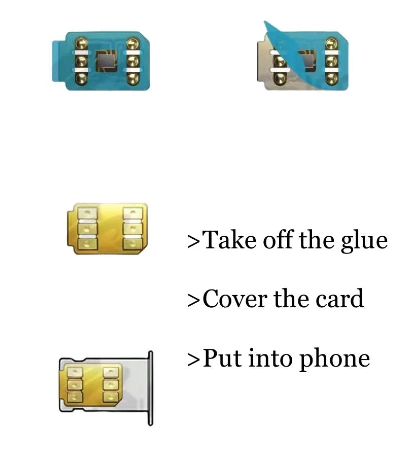 Imagem -04 - Versão de Cola Universal para Iphone Rsim Qpe Modo Intel Iphone 13 Mini 12 Mini Se3 Se2 15