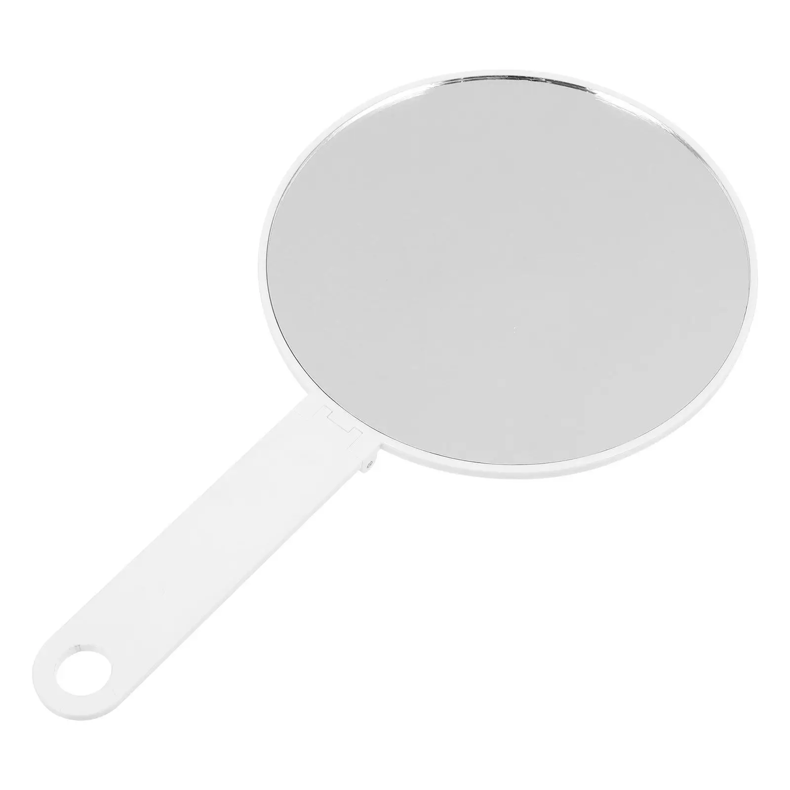 Foldable Desktop Makeup Mirror for Women – Handheld Vanity Mirror with Stable Base and Clear Reflection