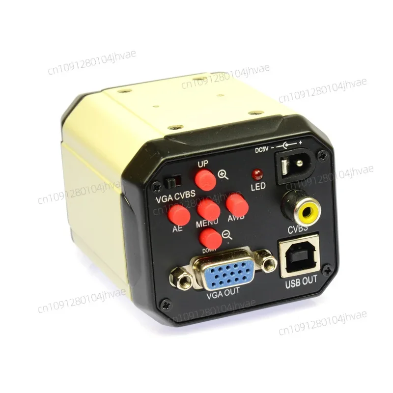 NEWHAYERA 2.0MP VGA USB AV TV Video Output Industrial Microscope Camera HD 3 in 1 Digital Industry Magnifier for PCB Repair