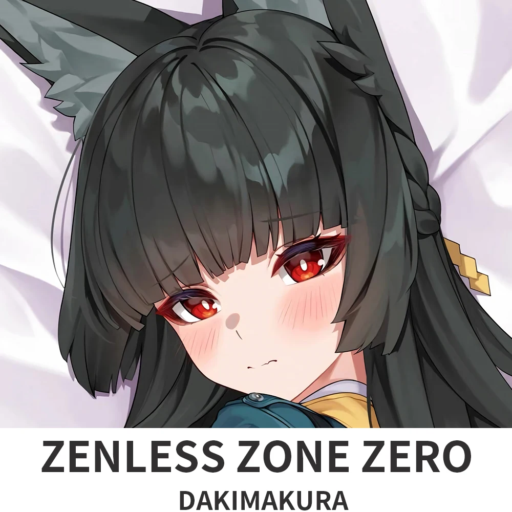 Dakimakura Hugging Body Pillow Case Zenless Zone Zero Hoshimi Miyabi Anime Pillow Cushion Cover