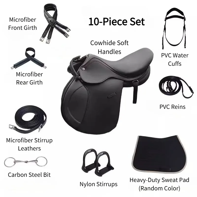 Waterproof Microfiber Saddle Pad Wear-Resistant / Durable / Breathable / Low-Maintenance Specialized for Equestrian Tack