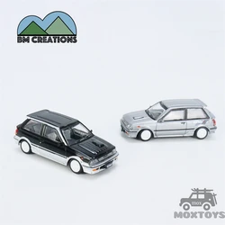 BMC 1:64  Starlet Turbo S 1998 EP71 Silver Black LHD  Diecast Car