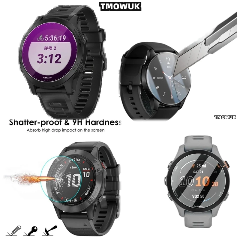 

For Forerunner 45 55 158 220 235 245 255 255s 620 635 HD Anti-Scratch 9H Tempered Glass Screen Protector