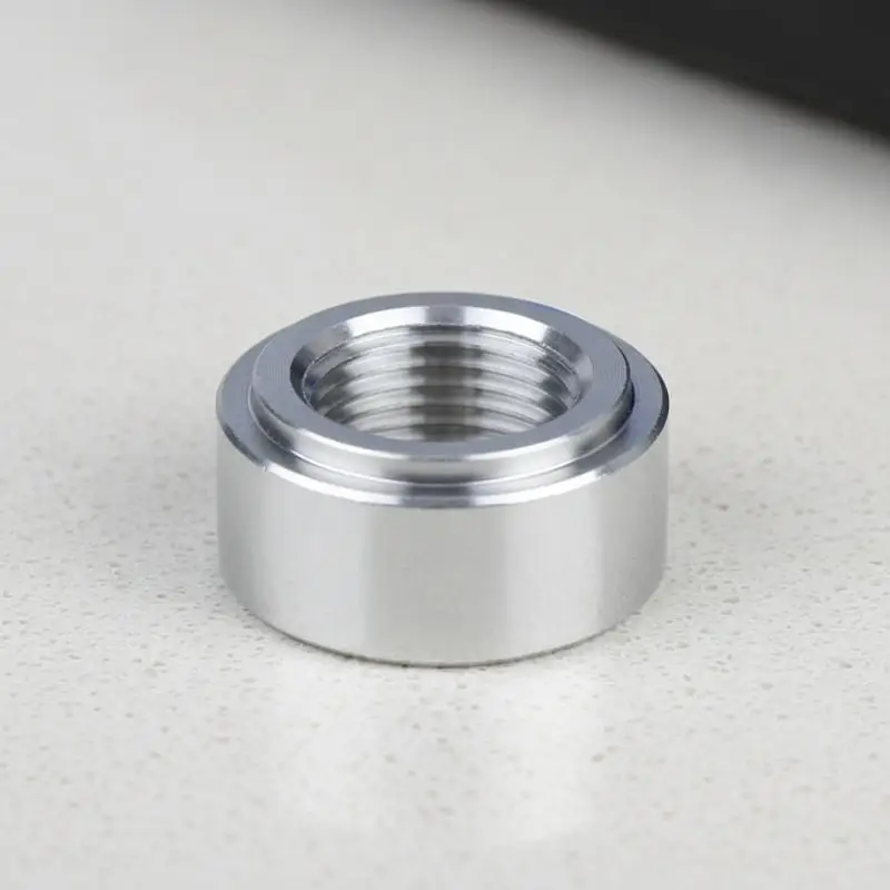 1Pc 1/8 1/4 3/8 1/2 3/4 M16X1.5 M18X1.5 Female Thread Weld On Bung Aluminum Female Weld On Fitting Bung Hose Adapter