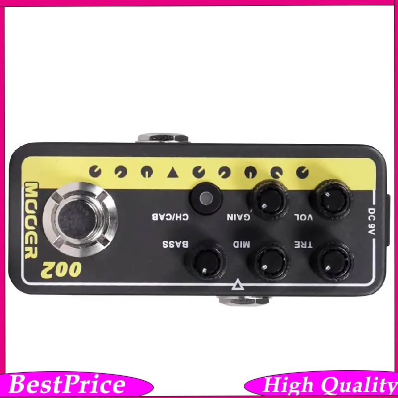 

MOOER 002 Uk Gold 900 Guitar Effects Pedal Digital Preamp Multieffects Dual Channel Preamp Effect Pedal Guitar Parts Accessories