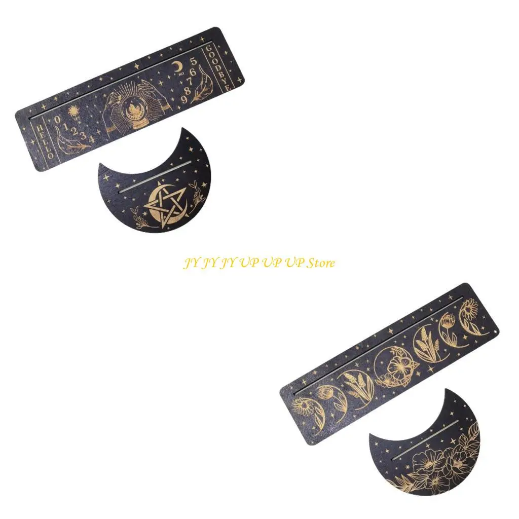 

Деревянная базовая базовая луна держатель для карты таро