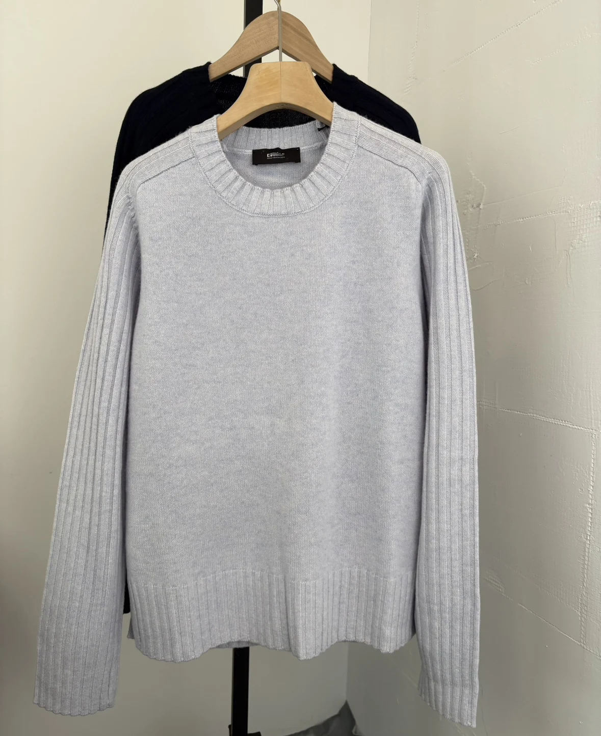 

00% Wool Men's Overhead Sweater Pure Color Casual Sle Comfortable Fit Spring Autumn Faion Urban Faion round Ne