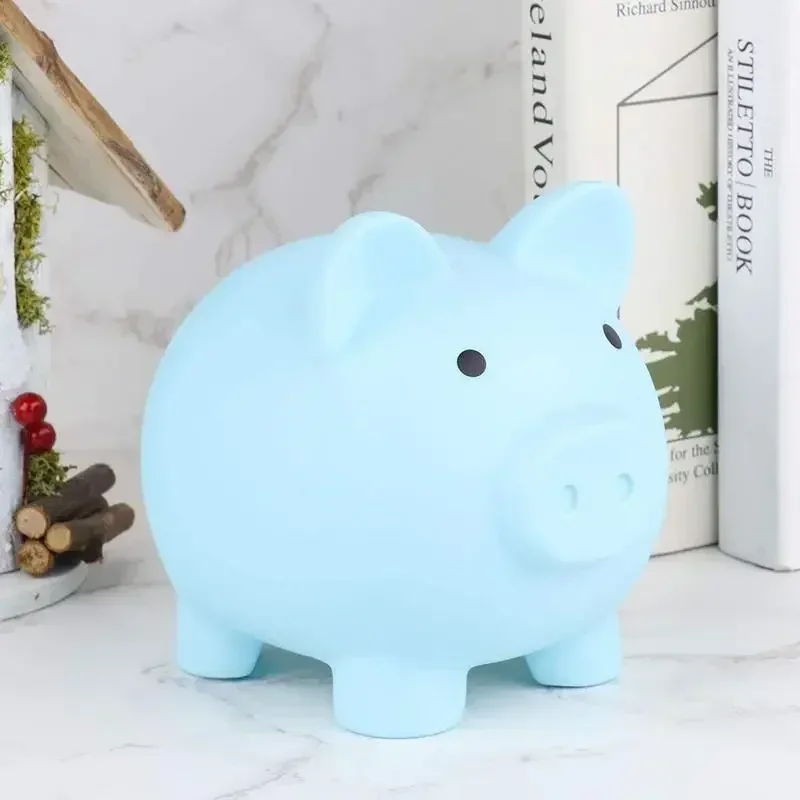 Large Capacity Cartoon Pig Shaped Money Boxes Children Toys Birthday Gift Home Decor Money Saving Piggy Bank Coins Storage Box