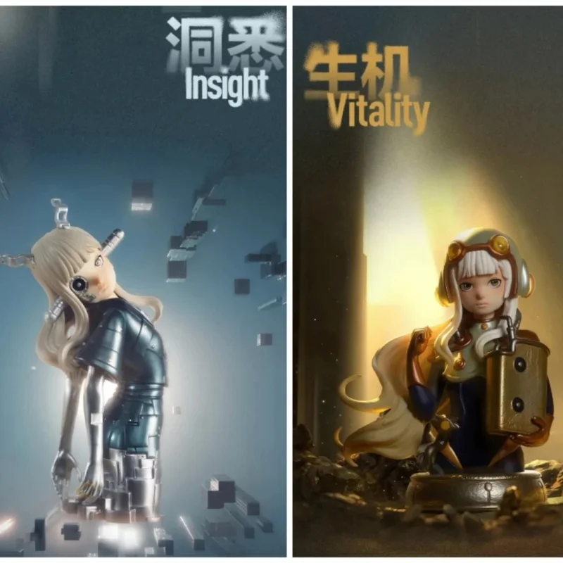 

НОВИНКА Оригинальная коллекционная фигурка POP MART KeyA A из серии Lucid Dream в слепой коробке, декор для рабочего стола, игрушка-подарок для фанатов аниме и коллекционеров