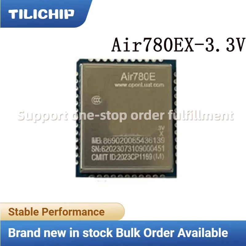 1PCS Brand new Air780EX Air780EX-3.3V CAT1 Ultra-low Power Consumption, Small Size, LCC Package, Original IC