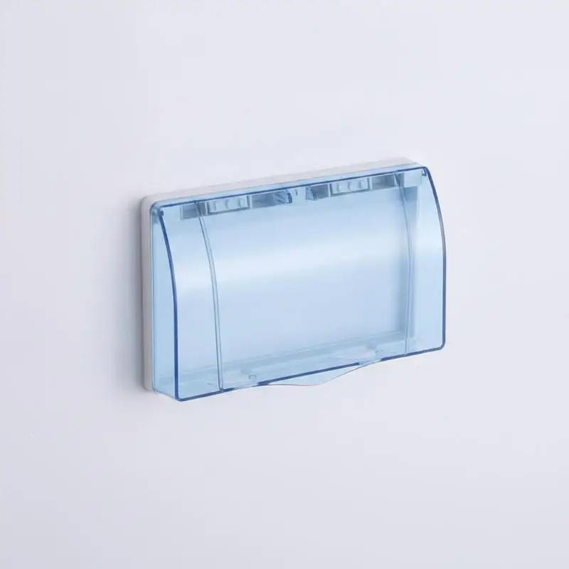 Dual 86 Type Waterproof Outlet Easy Install Weatherproof Wall Socket for Balcony Pool Side Bathroom Use