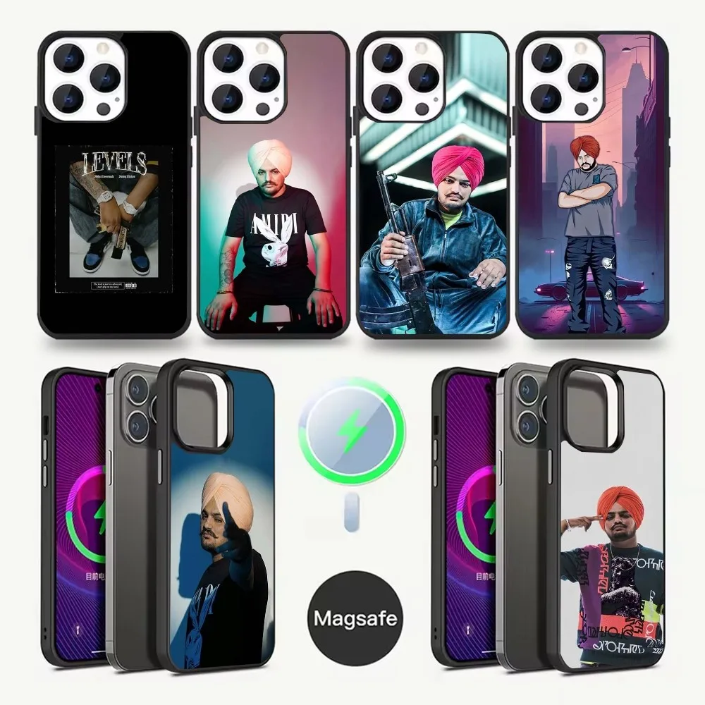 

Rapper S-Sidhu Moose Walas Phone Case For iPhone 16,15,14,13,12,11,Pro,Max,Plus,Mini,Magsafe,Magnetic Wireless Charging Case