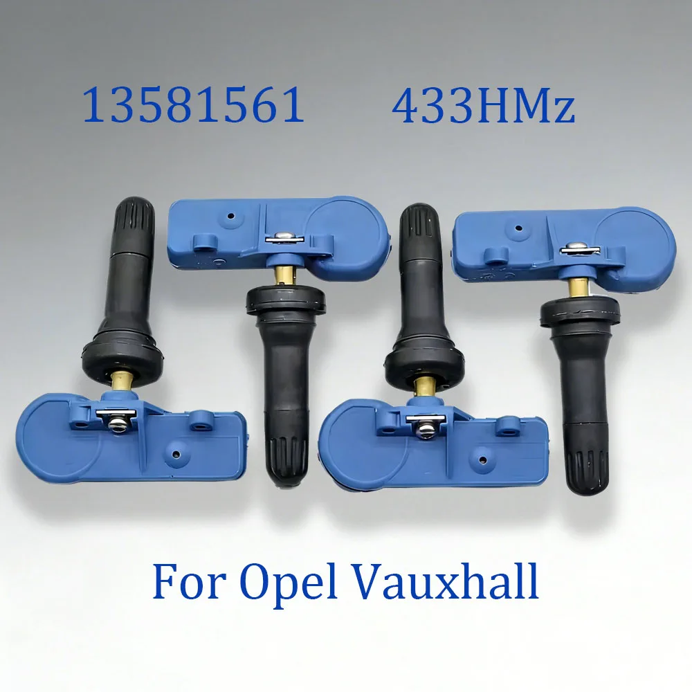 

4/2PCS TPMS Tyre Pressure Monitoring System FOR 2014-2019 Opel Corsa E Adam Vauxhall Chevrolet 433MHz TIRE SENSOR 13581561
