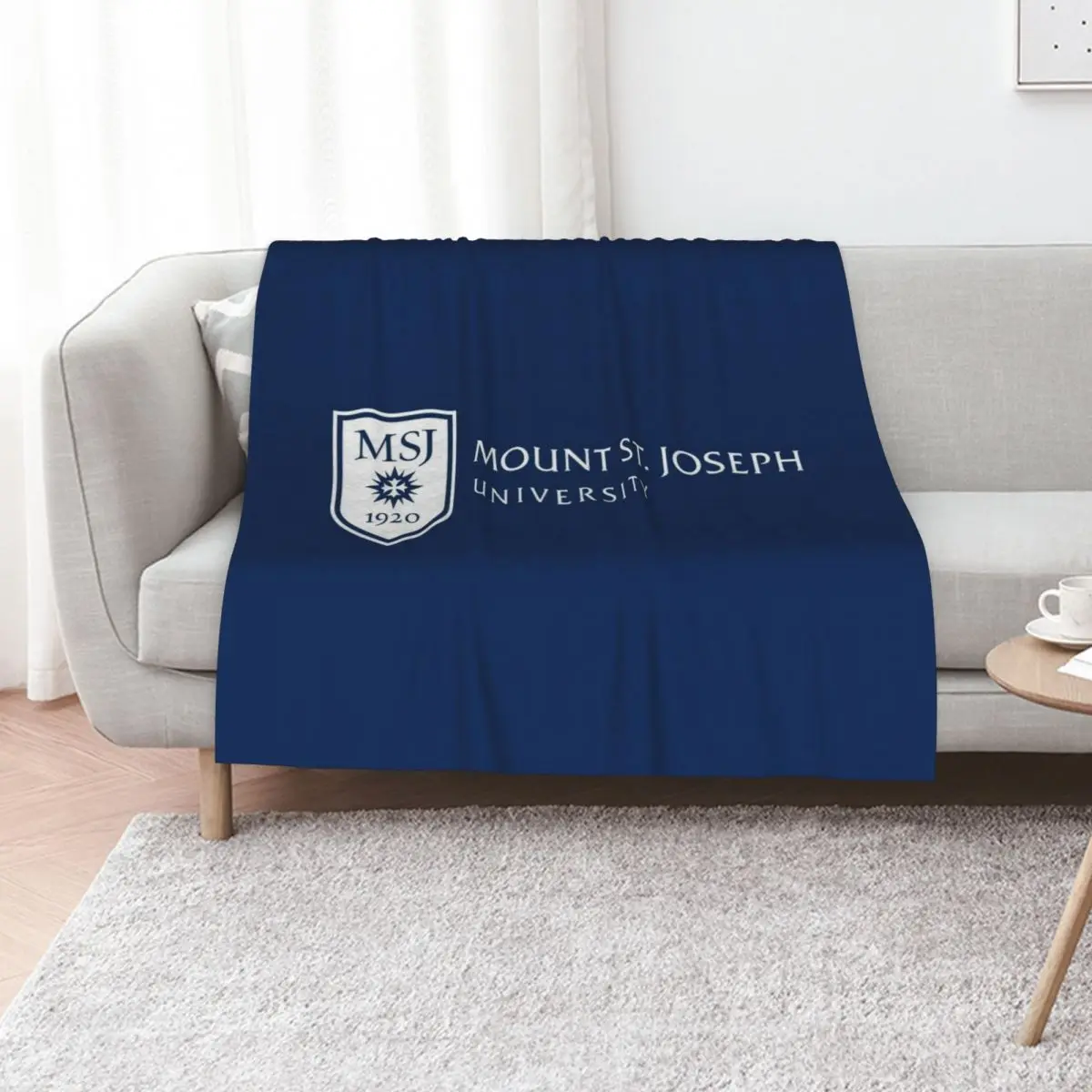 The Mount St. Joseph University Throw Blanket Sofa Weighted warm for winter Sofa Throw Comforter Blankets
