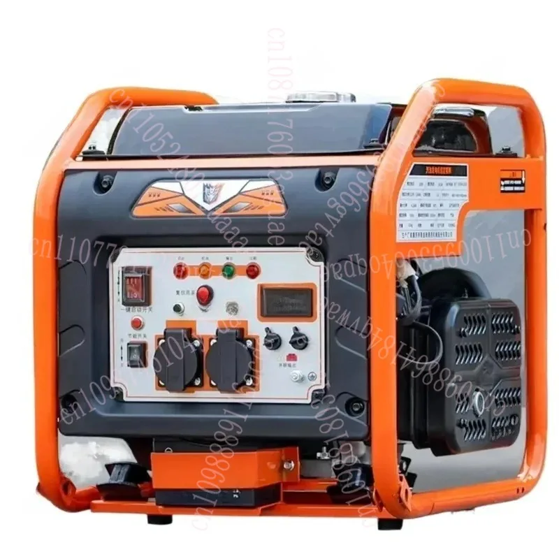 

4.2Kw- Generator 220V Household Small Variable Frequency Outdoor Portable 380 Low Noise Hand Pull Start