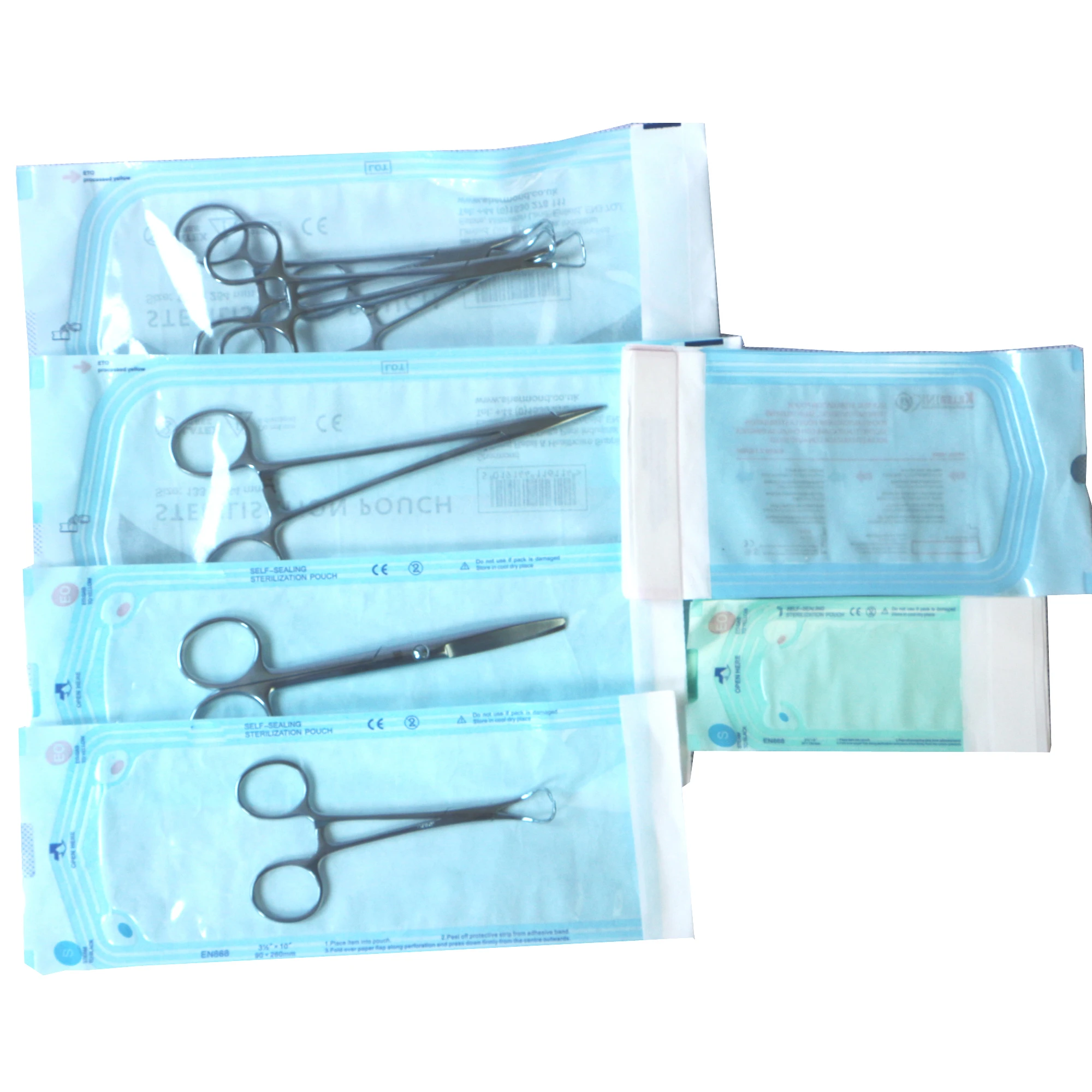 Self Seal Sterilization Pouch High Temperature Disinfection Packing Bag