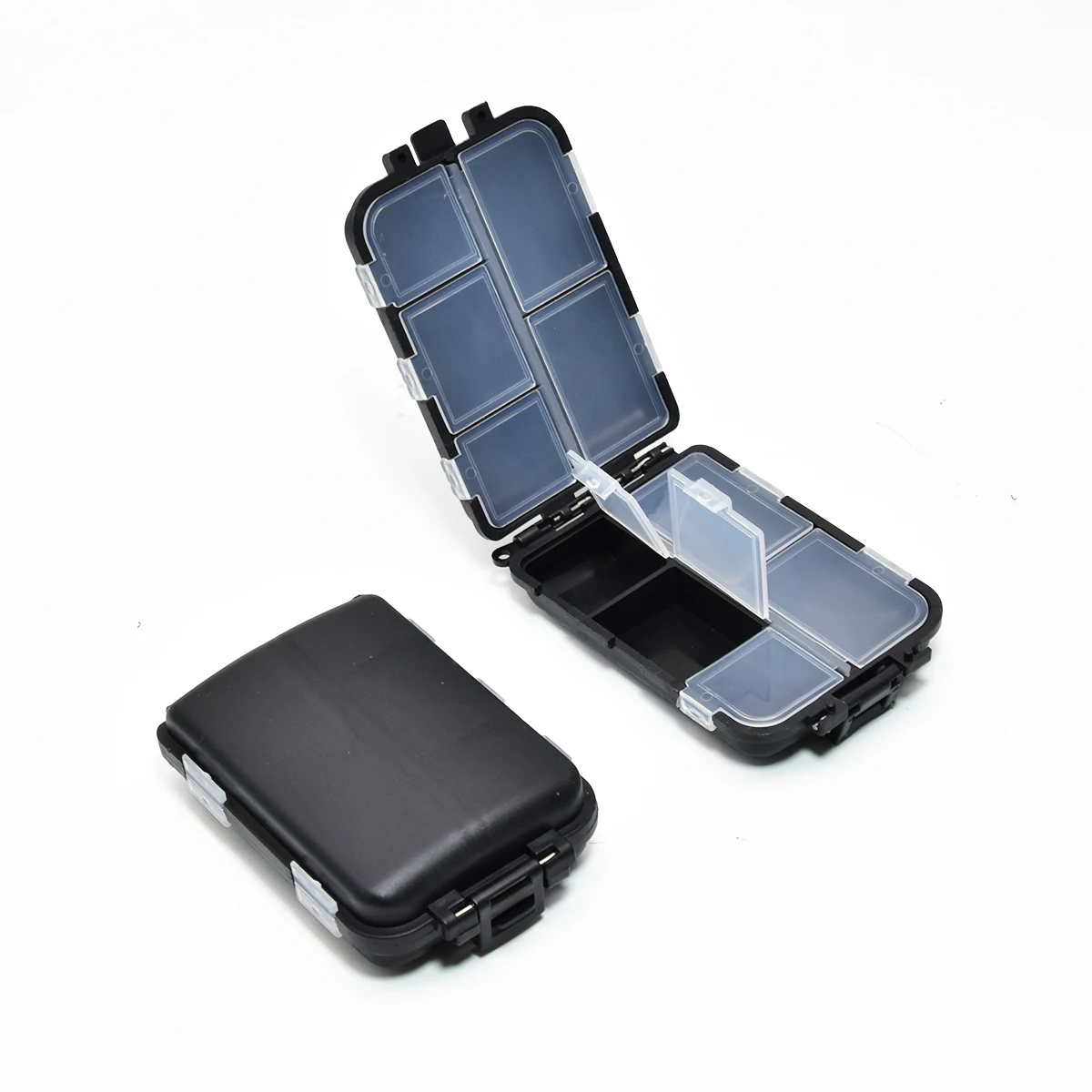 Fishing Tackle Box 10 Compartments Fishing Lure Bait Hook Storage Case Fishing Organizer Tools Accessories image 5