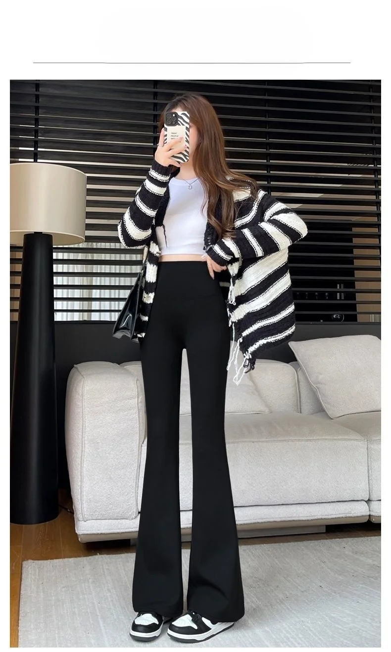 Yoga Pants Knee Length Women Sweat Skin Tight Black Blue Fashions Ventilate Shapertummy Practical Exercising Matching Tights Ins