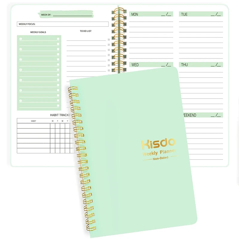 

Weekly Planner A5 Inner Page Hand Account Inner Core Replaceable Plan Schedule Book Record Book Diary Book Office Supplies