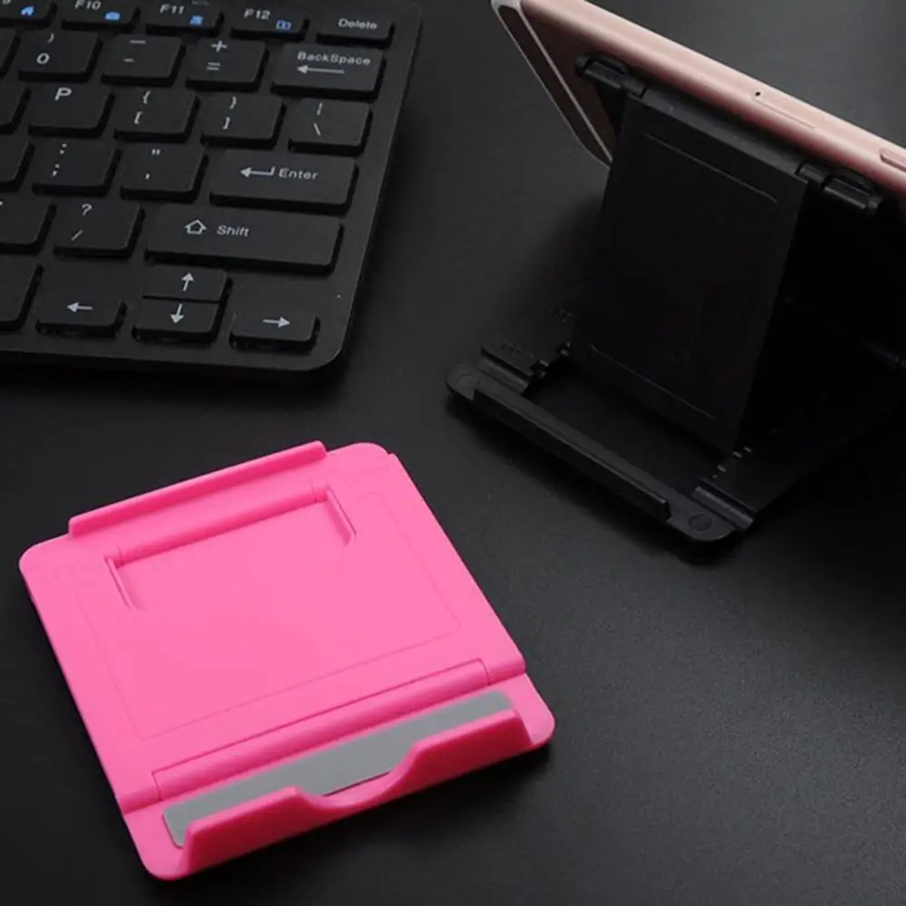 المحمولة العالمي عدم الانزلاق حامل الهاتف طوي حامل سطح المكتب قفص الاتهام للكمبيوتر اللوحي حامل الهاتف المحمول تصميم قابل للتعديل