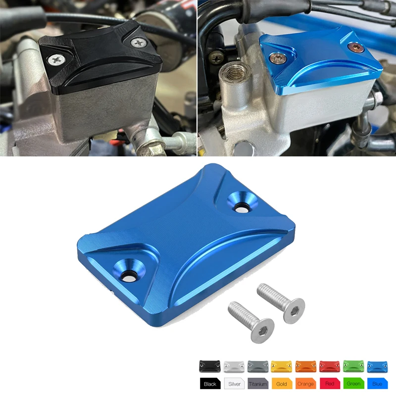 

Motorcycle Front Brake Fluid Reservoir Cover Cap For Yamaha WR250R 2007-2020 WR250X 2007-2017 YFZ 450 450R 450X RAPTOR 700