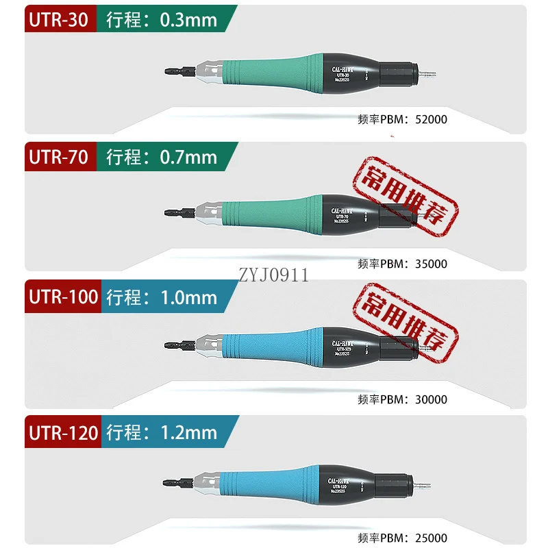 La levigatrice pneumatica UTR70/100 ad ultrasuoni salva la lucidatura dello stampo prima e dopo il alternativo