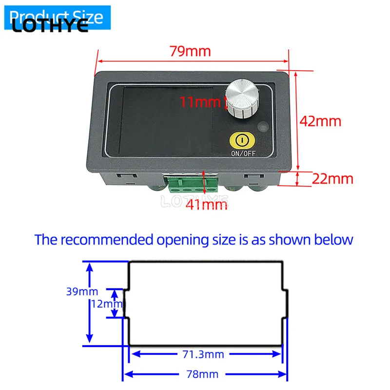 DC DC Buck Converter CC CV 0-50V 8A 400W Power Module Adjustable Regulated laboratory power supply variable WIFI APP XY5008