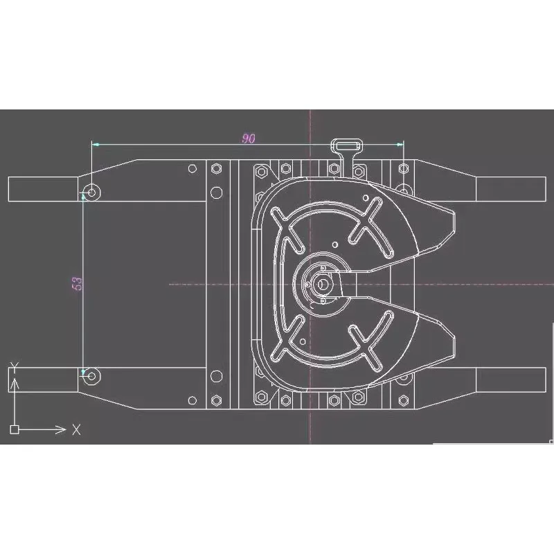 Jdm Fifth Wheel Metal Traction Base 1/14 For Tamiya  Lesu For Scania Man Actros Volvo Car Parts Rc Truck Trailer Tipper