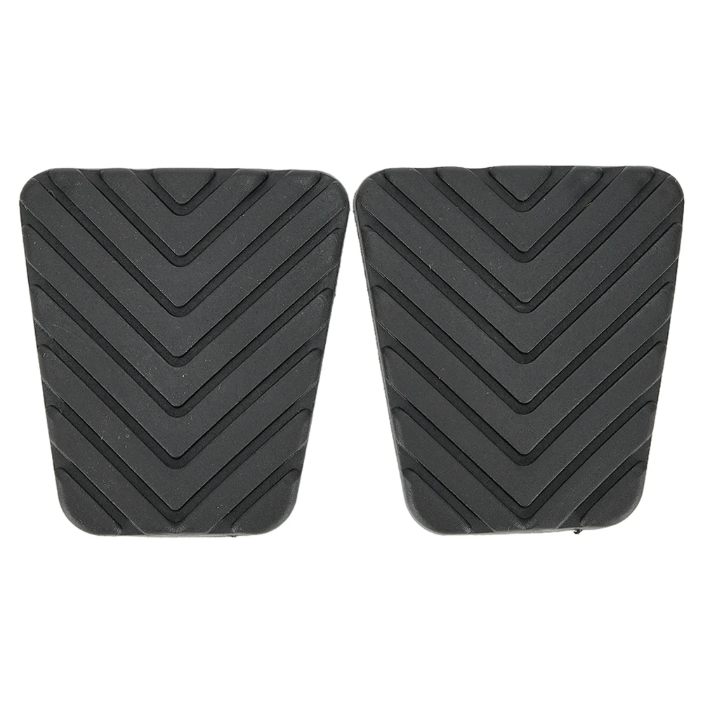 Clutch Pedal Cushion Pedal Pad Accessories Black Cover Mat Pair Parts Replacement Rubber Vehicle 2pcs 32825-36000