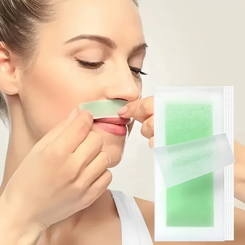 

30Tea Tree Wax Paper Sheets，Moisturizing and long-lasting，Easily Tear Off，Create a delicate and smooth light beige color，No blac