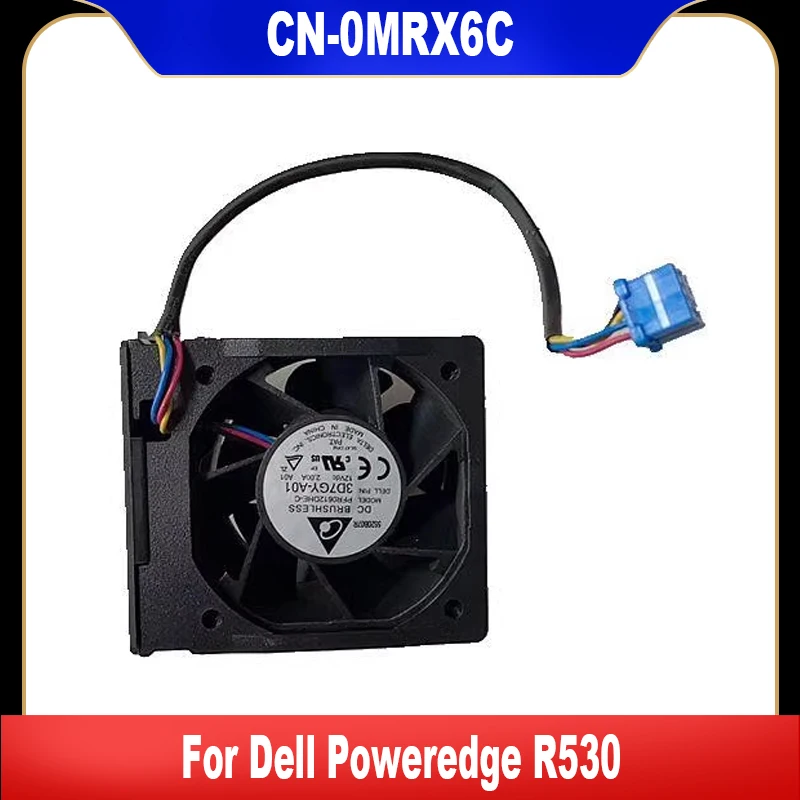 0MRX6C 0WFXP8 For Dell Poweredge R530 R530XD Server Cooling Fan CN-0MRX6C MRX6C WFXP8 Cooler Fan Heatsink Radiator High Quality