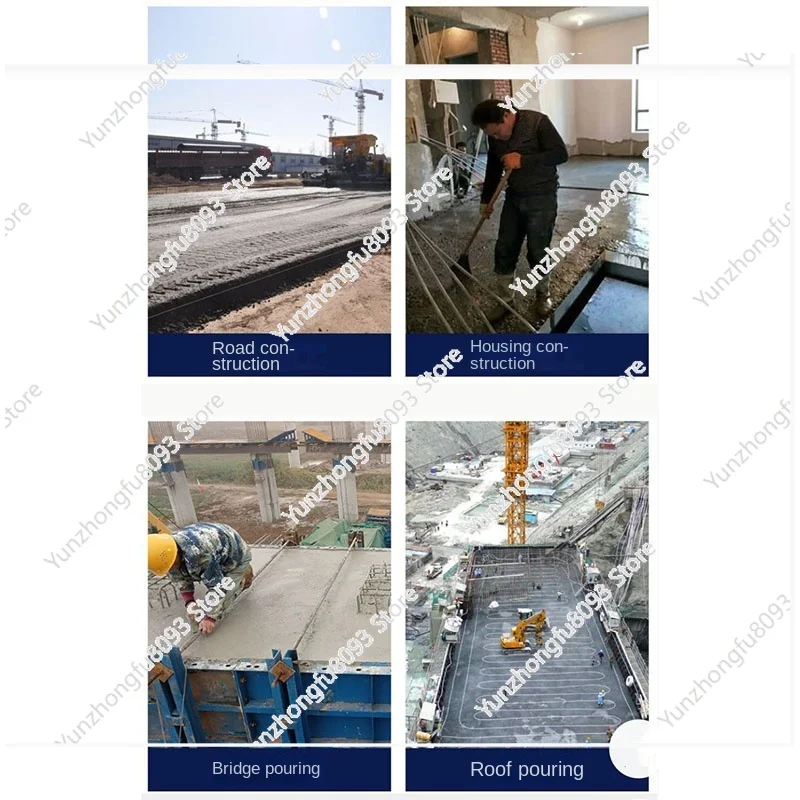 220 Hand-held Multi-function Single Phase Flat Concrete Vibrator Table Motiot Vibration Portable Trowel Cement