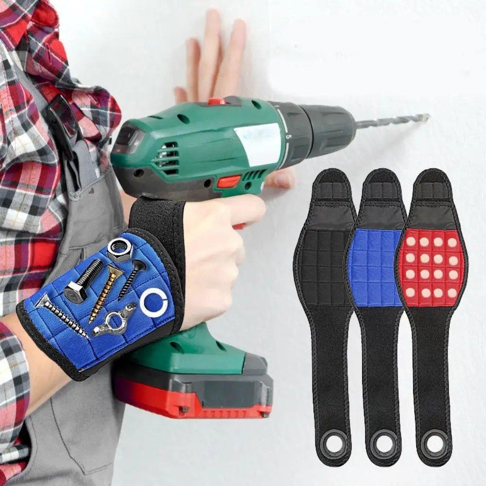 Professional Electrician Drill Bits Holder Repair Tools Adjustable Portable Tool Bag Multi-functional Wrist Tool Belt