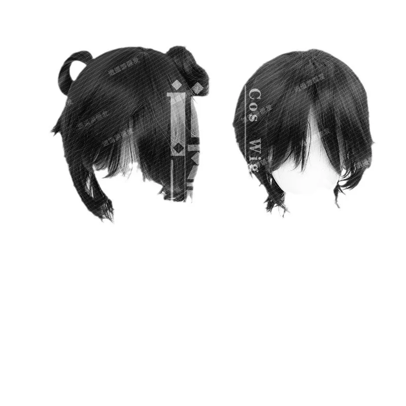 Cheseven étrange conte Yi Ming Li Yuting Cosplay perruque Simulation cuir chevelu haut Halloween cadeau