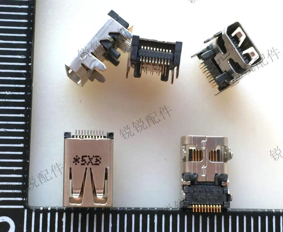 

For Foxconn MICRO HDMI female seat 19P front plug and post high definition interface QJD2191-1030-7H