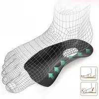 Flat Foot Insole XO Type Leg Posture Corrector, Arch Support Corrective Pads for Men and Women Valgus Foot Orthotics