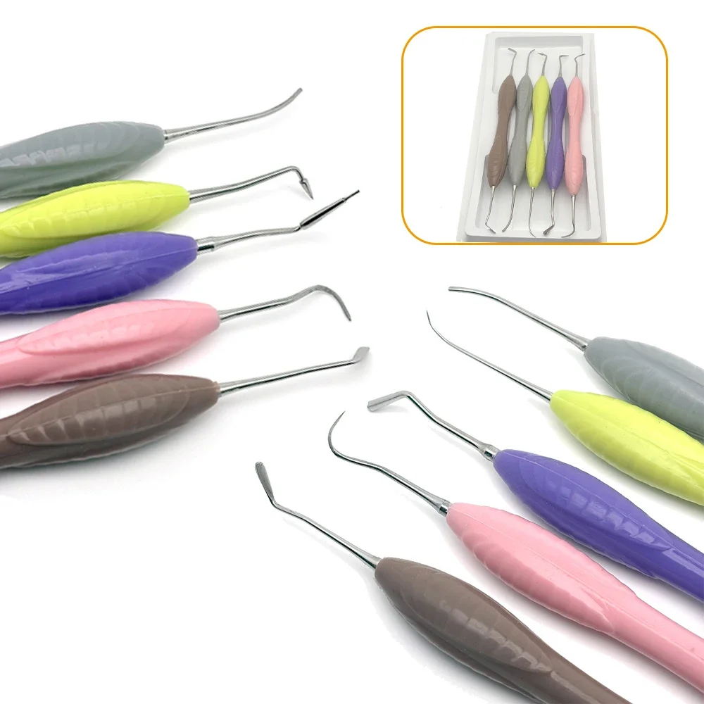 

5Pcs Dental Resin Spatula Composite Instrument for Silicone Resin Filler Aesthetic Restoration Dentistry Tool