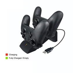 Wireless Game Controller Charger for  Switch  Pro Charging Dock Stand Station  Controller with Indicator