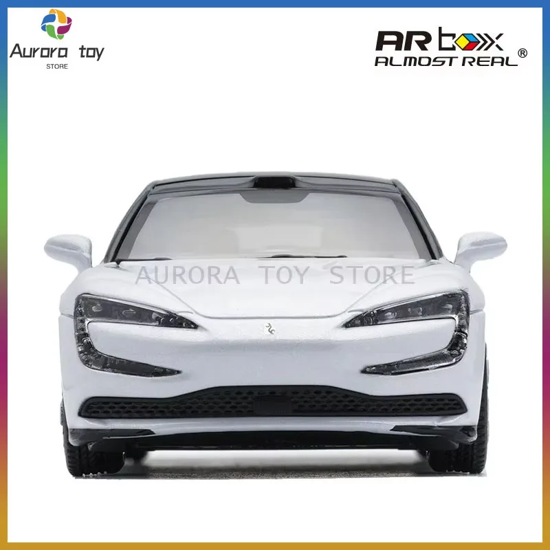 New Almost Real Car Model YANGWANG U7 1/64 Car Model Fully Enclosed Body Alloy Simulate Car Model Collection Toy Custom Gifts