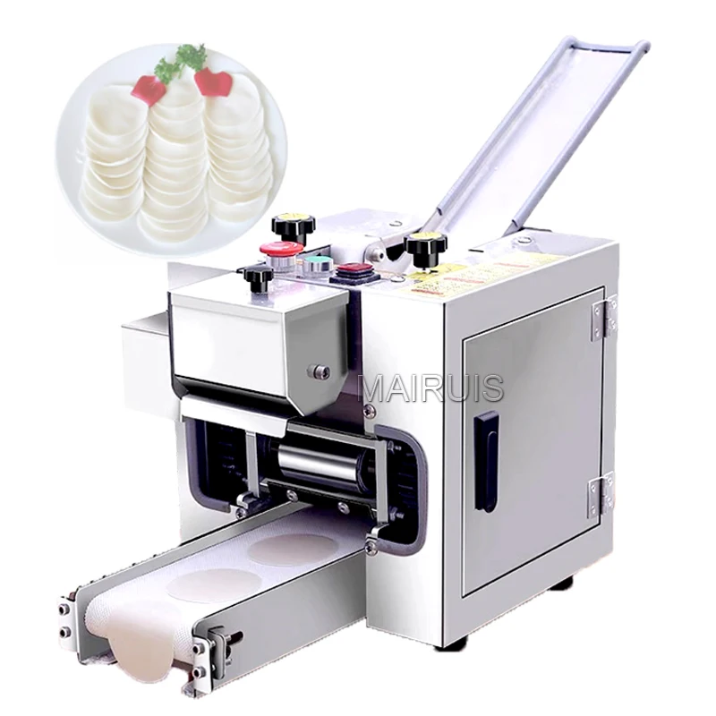 Dumpling Rolling Machine เครื่องตัดแป้งอัตโนมัติ Skin Maker Commercial Home Empanada Rolling Machine 220V