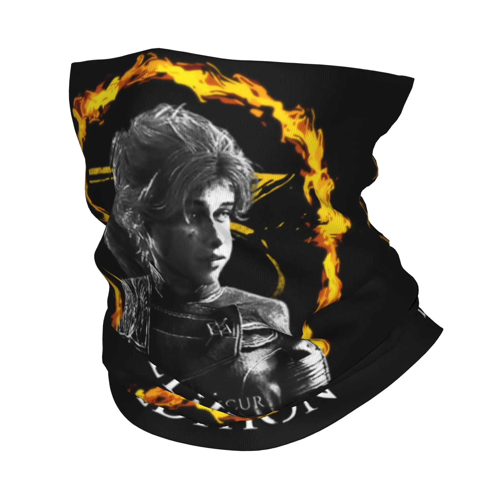 Video Game Clair Obscur Expedition 33 Bandana Neck Gaiter for Ski Camping Women Men Wrap Scarf  Headband Warmer Face Scarf Cover